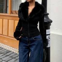 Women's Jacket Long Sleeve Street Coat L juoda
