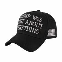Trumpas buvo teisus dėl visko Kepuraitė su snapeliu Pavasarinė Lauko Apsauganti nuo Saulės Kepurė Daugiafunkcinė Reguliuojama Siuvinėta JAV Vėliava Trucker Kepurė raudona