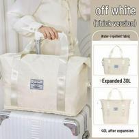 Expandable Large-Capacity Foldable Travel Bag: Waterproof, Lightweight, and Perfect for Short Trips and Sports