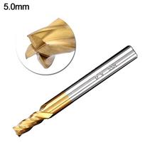 Frezas 4 briaunų galinis frezavimo frezos CNC tiesus kotas Plieno medžio apdirbimo grąžtai 1,5mm-9mm Staklių medžio pjovimo įrankiai