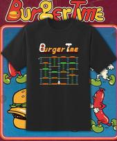 Burgertime Retro Video Game  T Shirt Youth M - Adult 6XL Fast Ship! Unisex T-Shirt S brown