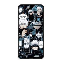 Phone Case for Samsung Galaxy S25 S23 S22 S24 Ultra FE A05 A06 A15 A16 A36 A37 A35 A54 A55 A56 A57 A25 A26 A17 Gojo Satoru Anime Jujutsu Kaisen Cover for Samsung Galaxy S20 Fe lubų spalva