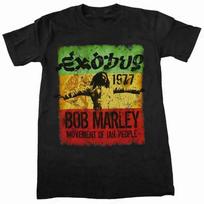 Rap Singer Bob Marley T-shirt Men's Fashion Cotton T-shirt Street Hip Hop Punk Top Women's Vintage T-shirt Solid Summer ClothingBeige, S įvairiaspalvis