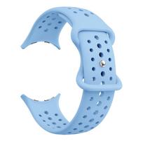 Band for Google Pixel 4 41 45mm Sport Breathable Silicone Wristband for Pixel 4 3 2 1 41mm 4 3 45mm Universal Men Women Strap Pixel 4 3 45mm mėlyna