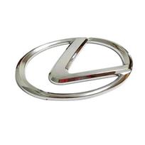 ABS Car Steering Wheel Emblem Center Sticker Decals for Lexus RX350 IS250 IS350 GX460 ES350 GS350 IS300 NX300 ES250 ES300 ES330 WZ3 sidabras