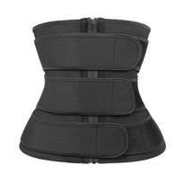 Waist Trainer Fitness Sports Abdomen Tummy Control Slimming Waist Cincher Belt S juoda