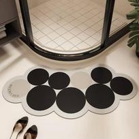 Coco Home Home Xiaohongshu Accessible Luxury Non Slip Bathroom Mats Toilet Toilet Toilet Entrance 36X75Cm juoda