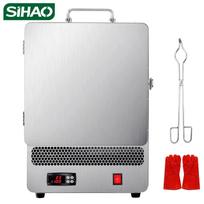 SIHAO 1500W elektrinė lydymo krosnis, maks. 2192℉ skaitmeninė krosnis, PID temperatūros valdymas, nerūdijantis plienas