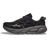 HOKA ONE ONE Clifton L Elite Terrain System Black Satellite Grey 1150910-BCKST 42 black