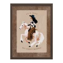 Spausdintas paveikslas su rėmeliu 30x40 cm Rodeo – Styler