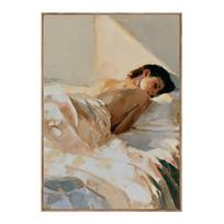 Spausdintas paveikslas su rėmeliu/tapyba ant drobės 70x100 cm Dreamy Rays – Styler