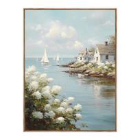 Spausdintas paveikslas su rėmeliu 60x80 cm Quiet Bay – Styler