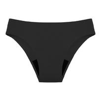 Swimwear  Menstrual Leakproof Bikini Bottom Absorbent  Pants High Waist Swimming Trunks For Teenagers Women XL arbūzo raudonos spalvos