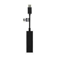Kameros adapterio kabelis žaidimų konsolės vientisas jungtis Lengvo dizaino mini kameros jungtis USB 3.0 keitiklio jungiamasis laidas, skirtas PS5 juoda