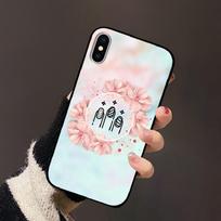 Apple iPhone XS dėklas XS Max Minkštas TPU Silikoninis telefono galinis dangtelis iPhone X XR Madingos spalvos Spausdintas Atsparus smūgiams Korpuso dėklai For iPhone X white