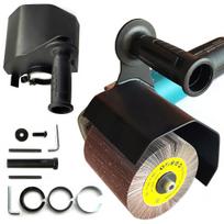 Glob Tools antgalis kampiniam šlifuokliui satininimui šepetėliais 125X100mm GT04-01
