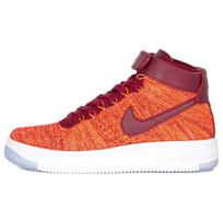 (WMNS) Nike Air Force 1 Flyknit 'Total Crimson' Women's 818018-800 EU 36.5 brown