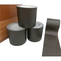 5M/Roll Realistic Cortical Texture Repair Adhensive Duct Tape Floor Furniture Renovation Skirting Line Sticker Home Decoration tamsiai pilka spalva