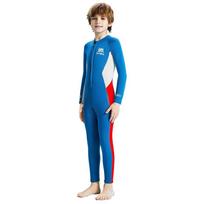 Kids 2.5mm Neoprene Wetsuit Snorkeling Diving Surfing Warm Full Body Suit Boys Small blue