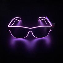Glow Sunglasses Light Up Classic Led Glasses Neon Glasses Luminous Glasses Flashing Glasses Purple blue