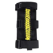 Woven Paracord Pull Handle for Wrangler Jeep Roof Armrest black