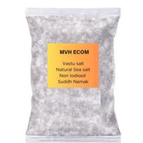 MVH ECOM Natural Sea Salt | Himalayan Vastu Rock Salt | Coarse Crystals for Negative Energy Removal, Spiritual Cleansing, Vastu Remedies, Aura Purif orange
