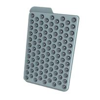 Mini Round Ice Cube Mold Easy to Demold Ice Cube Mold Eco-Friendly Ice Cube Trays  Household mėlyna