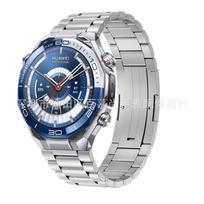 HUAWEI WATCH Ultimate 2 Plieninė apyrankė, Suderinama su Huawei Master 2, 22MM Metalinė apyrankė 22MM Universal Interface gray