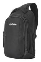 Manhattan Amsterdam Sling Backpack  13.33"", Anti Theft, Black,