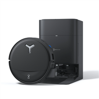 Ecovacs Robotic Vacuum Cleaner | DEEBOT T80S OMNI BLACK | Wet AND Dry | 6400 mAh | 24800 Pa | Black