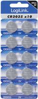 Logilink Button Cell CR2025 10pcs