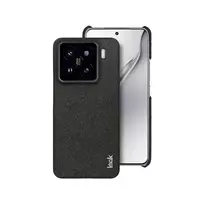 Rexona (Black, for Xiaomi 15) Imak Ruiyi Series Cloth Texture PU + PC Phone Case, for Xiaomi 15 Pro, for Xiaomi 15, for Xiaomi 14T Pro, for Xiaomi 14T, for X