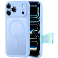 ESR CLASSIC HYBRID phone case with MagSafe support for iPhone 17 Pro | iPhone 18 Pro blue