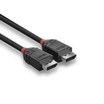 Kabelis - LINDY 5m DisplayPort 2.1 54Gbps 16K 60Hz Juodas