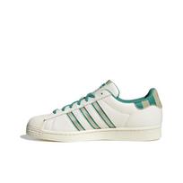 Adidas Originals Superstar Series Comfortable Versatile Slip-Resistant Lightweight Low-Top Skate Shoes Unisex Sneakers White Green IE2931 44