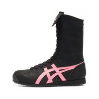 Onitsuka Tiger Mexico 66 Boxing Fashion Durable High-Top Lifestyle Sneakers Unisex sneakers Black Pink 1183C454-001 38 black