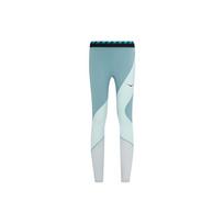 Hoka One One Elastic Waist Mid Rise Casual Sports Pants Women pants Gray Green 1123722 L gray