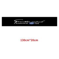 Karštos automobilio saulės skydelio lipdukai Automobilio priekinio stiklo lipdukai Ford Focus 3 2015-2018 Kuga 2016-2019 Escape C-MAX Ecosport 2018-2 white