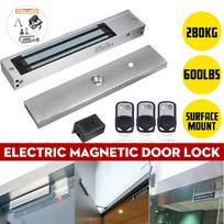 Electric Magnetic Access Door Lock and 3 Remote Door Access Control System Electric Locks System