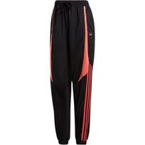 Adidas Originals TRACK PANT Knitted Sweatpants Women's Black/Orange Red GC6765 XS black
