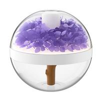 For Home For Relaxation Cool Mist Maker For Sleeping 120*120*114MM Creative Mist Maker For Relaxation 270ML Water Capacity violetinė