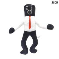 Skibidi Toilet Plush Soft Toy Cameraman TV Man Skibidi Dop Dop Yes Yes Titans Camcordeman Speakerman Speaker Man Doll white