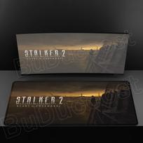 Stalker 2 Large Gaming Mouse Pad XXL Office Mousepad Computer Laptop HD Print Rubber Keyboard Pad Desk Mat PC Gaming Accessories 300x600x2mm gray