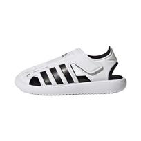 Adidas Water Sandal Comfortable Children's Sandals White Black Kids' FY6044 28 white