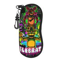 FNAF At Freddys Glasses Case Unisex Student Box  Glasses Storage Box Small Sunglasses Box One Size black