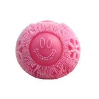NeeDoh Fuzz Ball Gėlių Galia Suspaudžiamas Žaislas - Minkštas Pūkuotas Nešiojamas Streso Malšinimo Sensorinis Fidget Žaisliukas pink