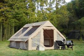 Large Blow Up Air Tents House smėlis