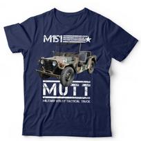 Military Truck T-Shirt M151 Mutt 4X4 Army Jeep Iconic Vehicle Unisex Tee XXL gray