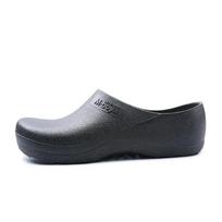 Hotel Kitchen Clogs Non-Slip Chef Shoes Casual Flat Work Shoes Breathable Resistant Kitchen Cook Working Shoes Zapatos De Hombre 38 juoda