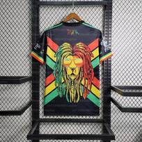 Ajax Bob Marley Edition 2026 Vyriški futbolo marškinėliai T-shirt Reggae stiliaus Juodas Spalvingas spaudinys Trumpas rankovės Sportiniai drabužiai 6XL